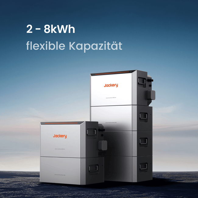 Jackery HomePower 2000 Ultra mit Speicher