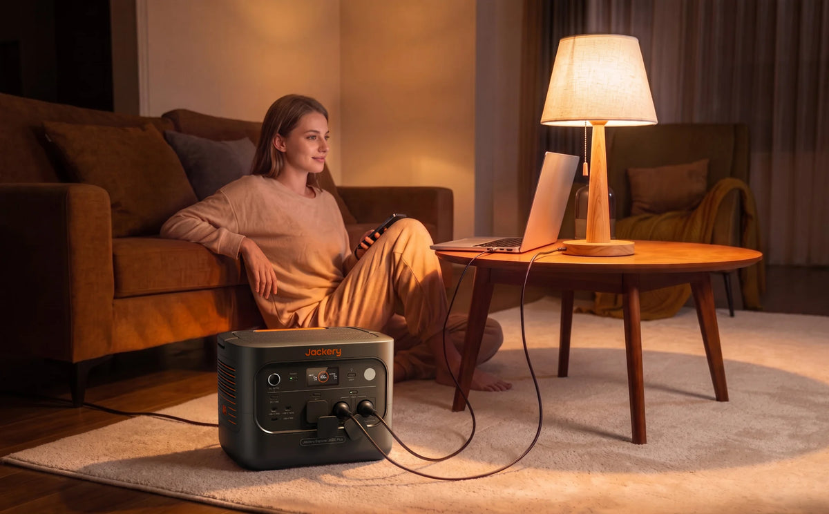 Jackery Notstromversorgung für wichtige Geräte bei einem Stromausfall