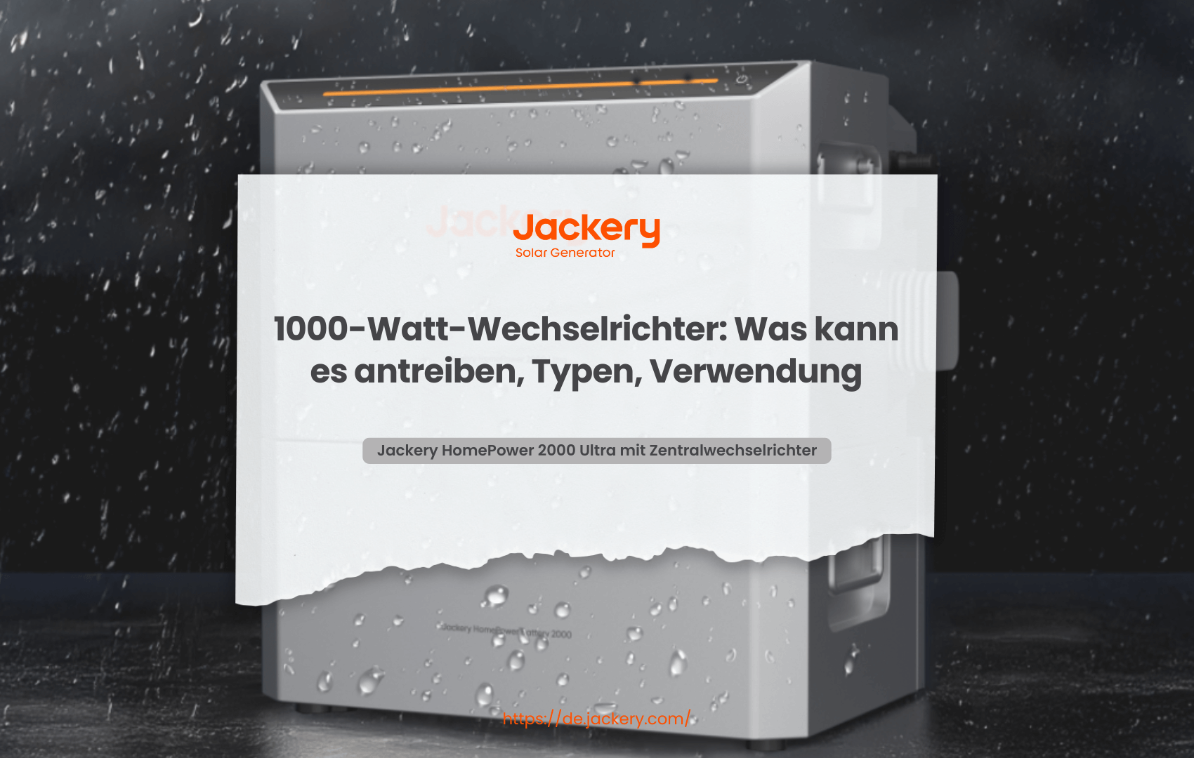 1000-Watt-Wechselrichter: Was kann es antreiben, Typen, Verwendung