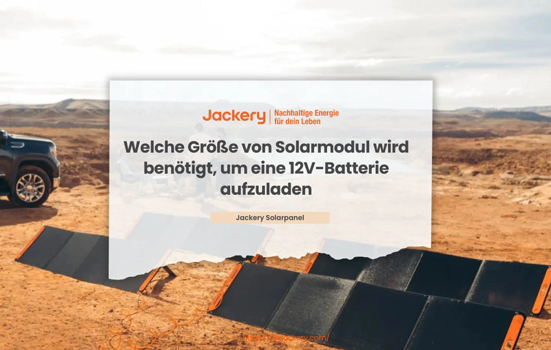 12v batterie mit solarpanel laden​