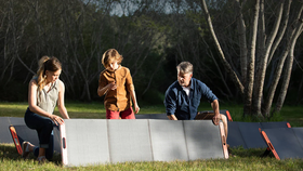 Faltbares Solarpanel: Falten Sie Ihre Solarmodule wie ein Puzzle