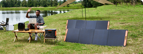 Kann ich meinen Laptop direkt von einem Solarpanel ohne Solar-Powerstation aufladen?