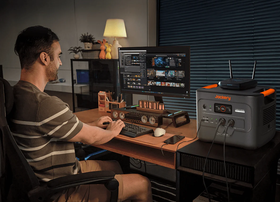 Solargenerator für Spiele und Medien im Haus