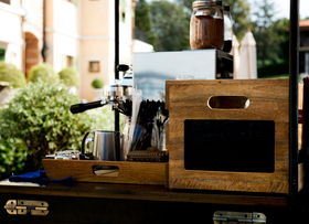 Kaffeewagen Espressomaschine