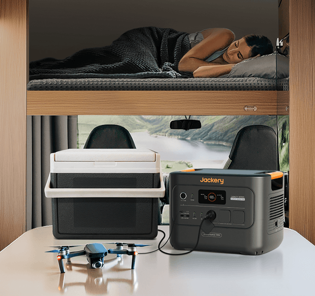 Mit dem Solargenerator von Jackery unterwegs