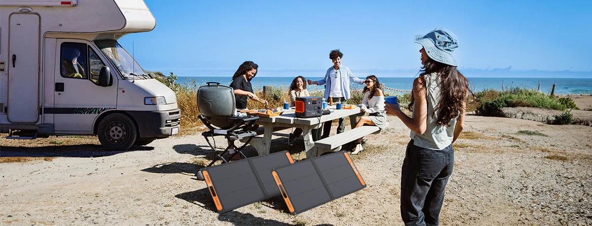 Unverzichtbar für Bandauftritte und Musikclubs: Solarpanel mit Speicher