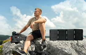 Jackery notstromaggregat solar zum Fotografieren in der Natur