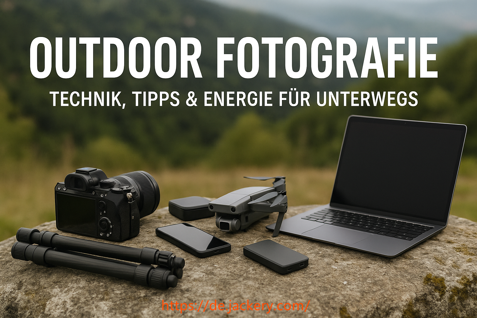 Outdoor Fotografie – Die perfekte Ausrüstung, Tipps & mobile Energie für jedes Abenteuer