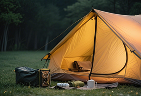Ausreichende Camping ausstattung