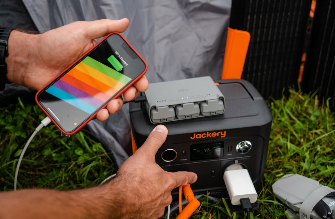 solar camping
