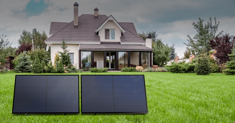 Jackery Solaranlagen auf Balkon in Deutschland