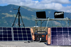 Jackery Solargenerator im Einsatz