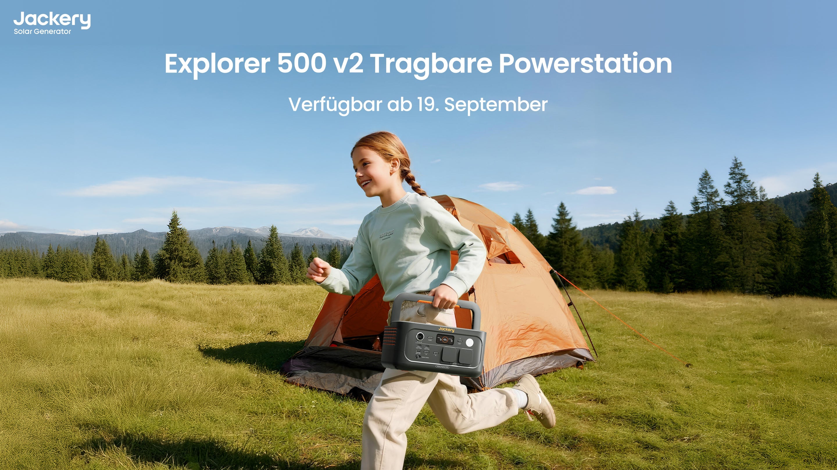 Marktstart der Jackery Explorer 500 v2: leichteste Powerstation ihrer Klasse mit über 35 % Early-Bird-Rabatt und Goodie