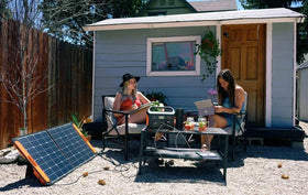 Camping im Garten
