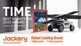 Jackery Solargenerator Mars Bot gewinnt den renommierten TIME Best Inventions of 2023 Award