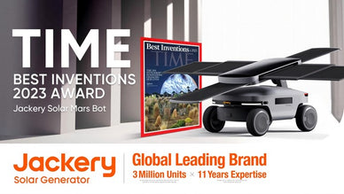 Jackery Solargenerator Mars Bot gewinnt den renommierten TIME Best Inventions of 2023 Award