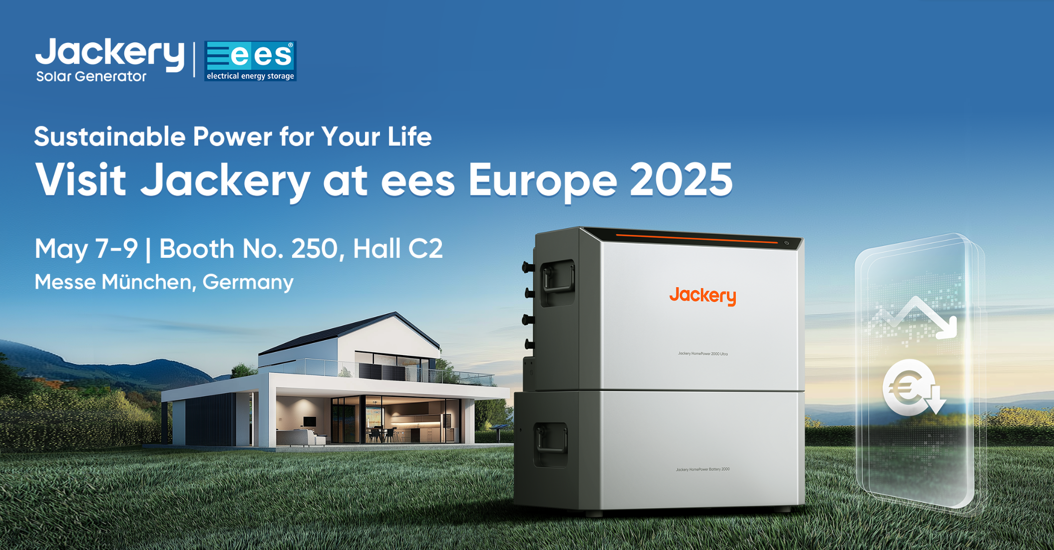 Jackery @ ees Europe 2025: Kleiner, leistungsstärker, intelligenter – neue Generation des DIY-Balkonkraftwerkspeichers HomePower 2000 Ultra feiert in München Premiere