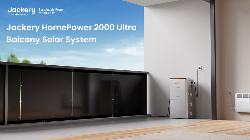 Jackery HomePower 2000 Ultra: Neuer DIY-Balkonkraftwerksspeicher ist kompakter, effizienter, und bietet Brandschutz mit Selbstlöschfunktion