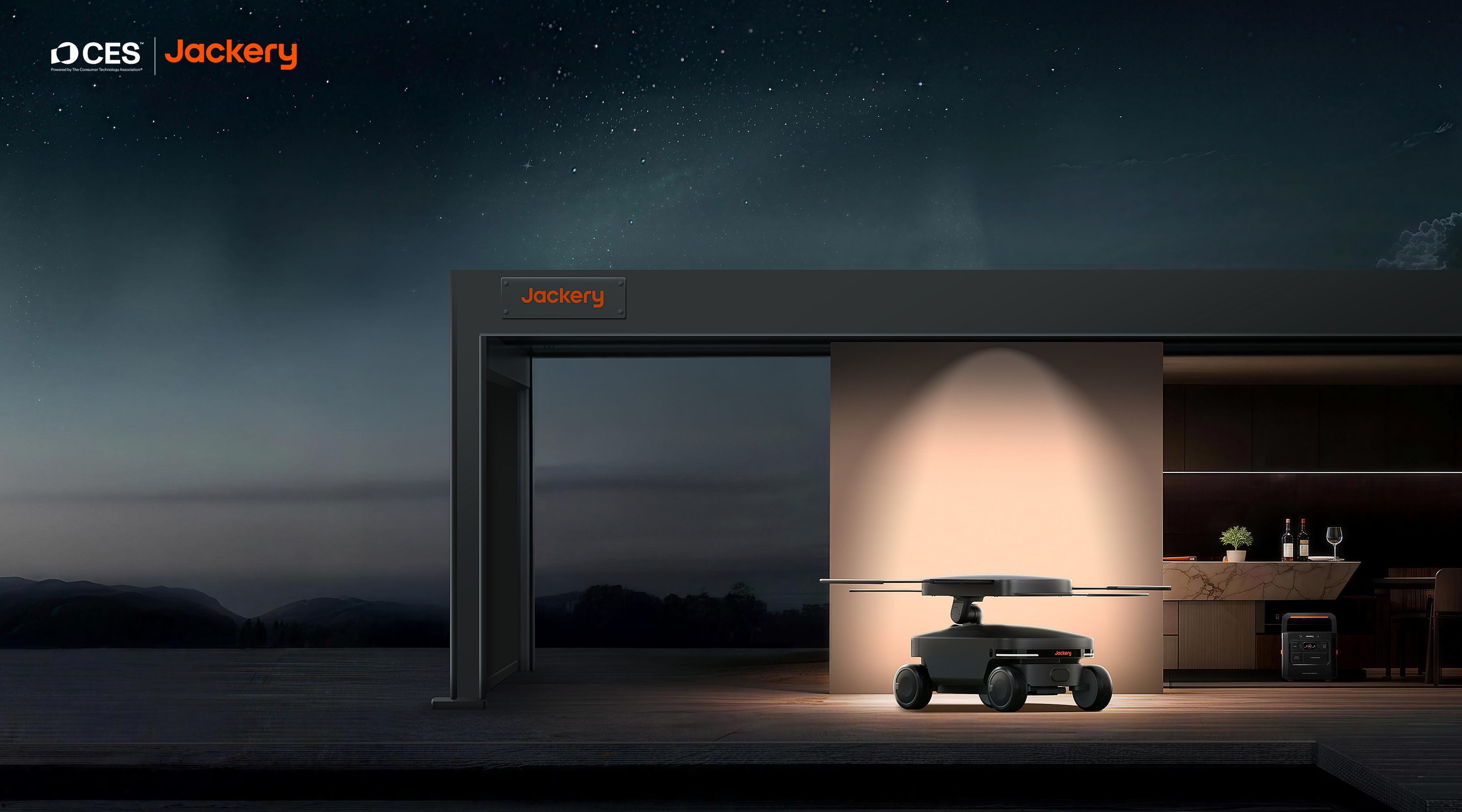 CES 2026: Jackery zeigt Solar-Pavillon und neue Powerstations als Energie-Backup fürs Zuhause