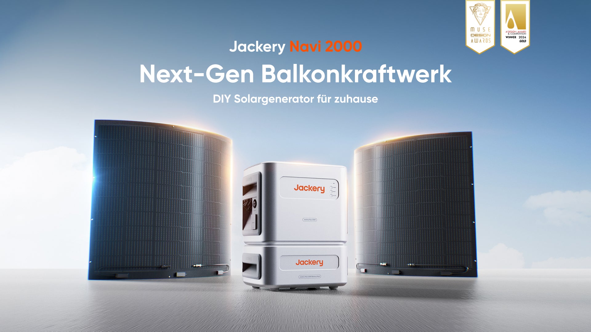 Jackery präsentiert sein erstes mobiles All-in-One-Balkonkraftwerk Navi 2000