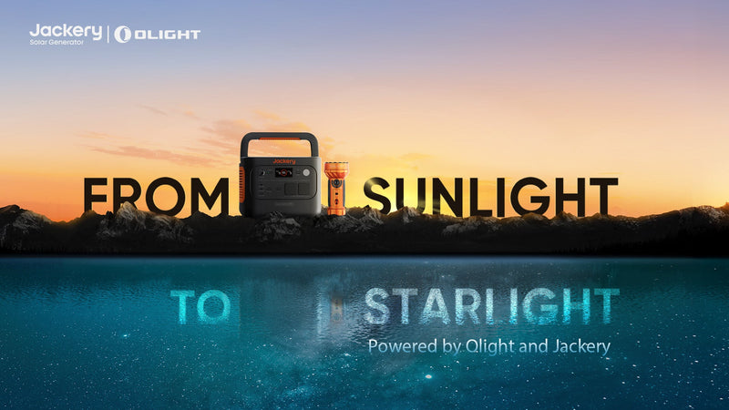 Jackery & Olight: Für Abenteuer von Sonnenaufgang bis in die Nacht