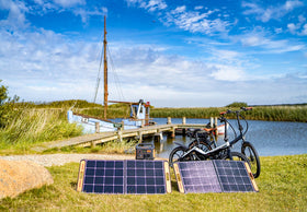 Solarzellen laden Ihre Batterie auf