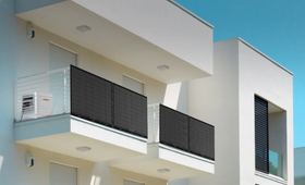 Nachhaltige Energie auf dem Balkon