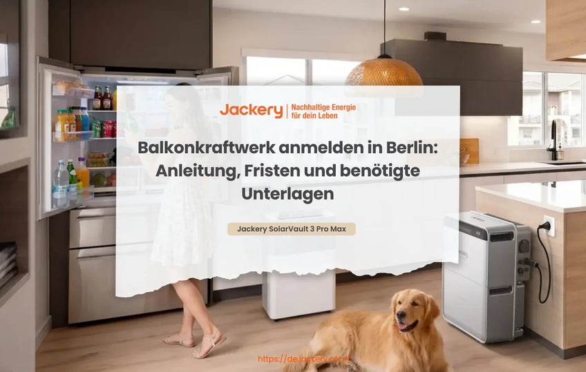 Balkonkraftwerk anmelden in Berlin