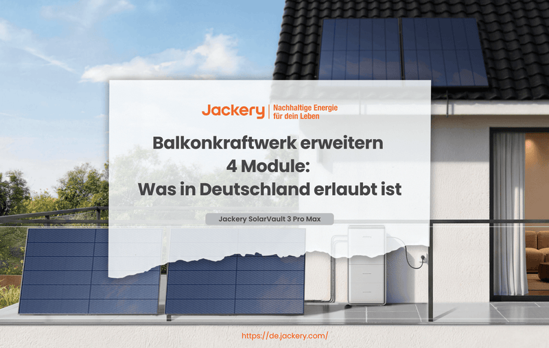 balkonkraftwerk erweitern 4 module