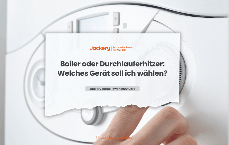 boiler oder durchlauferhitzer