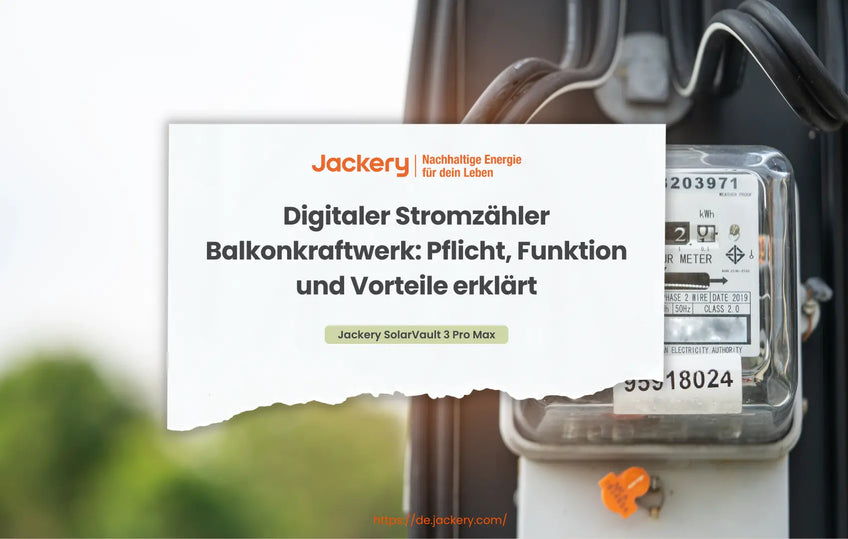 digitaler stromzähler balkonkraftwerk​