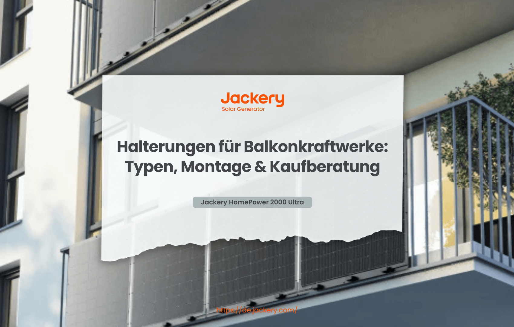 Halterungen für Balkonkraftwerke: Typen, Montage & Kaufberatung