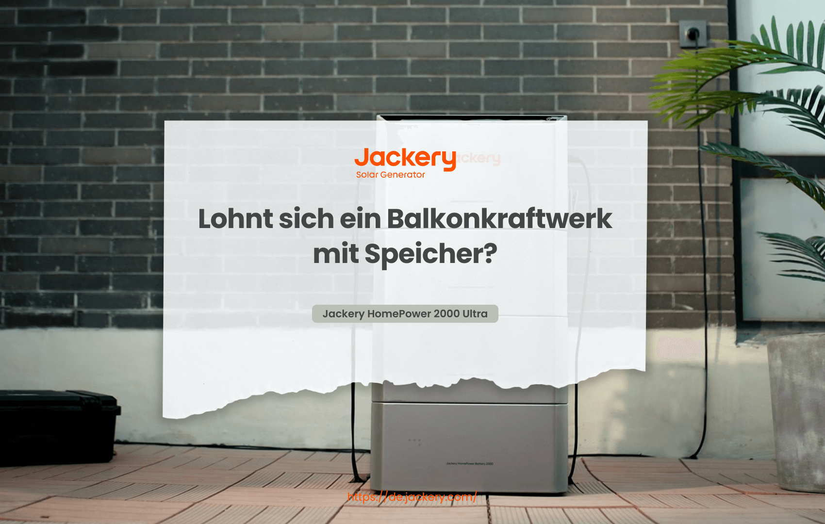 Lohnt sich ein Balkonkraftwerk mit Speicher?
