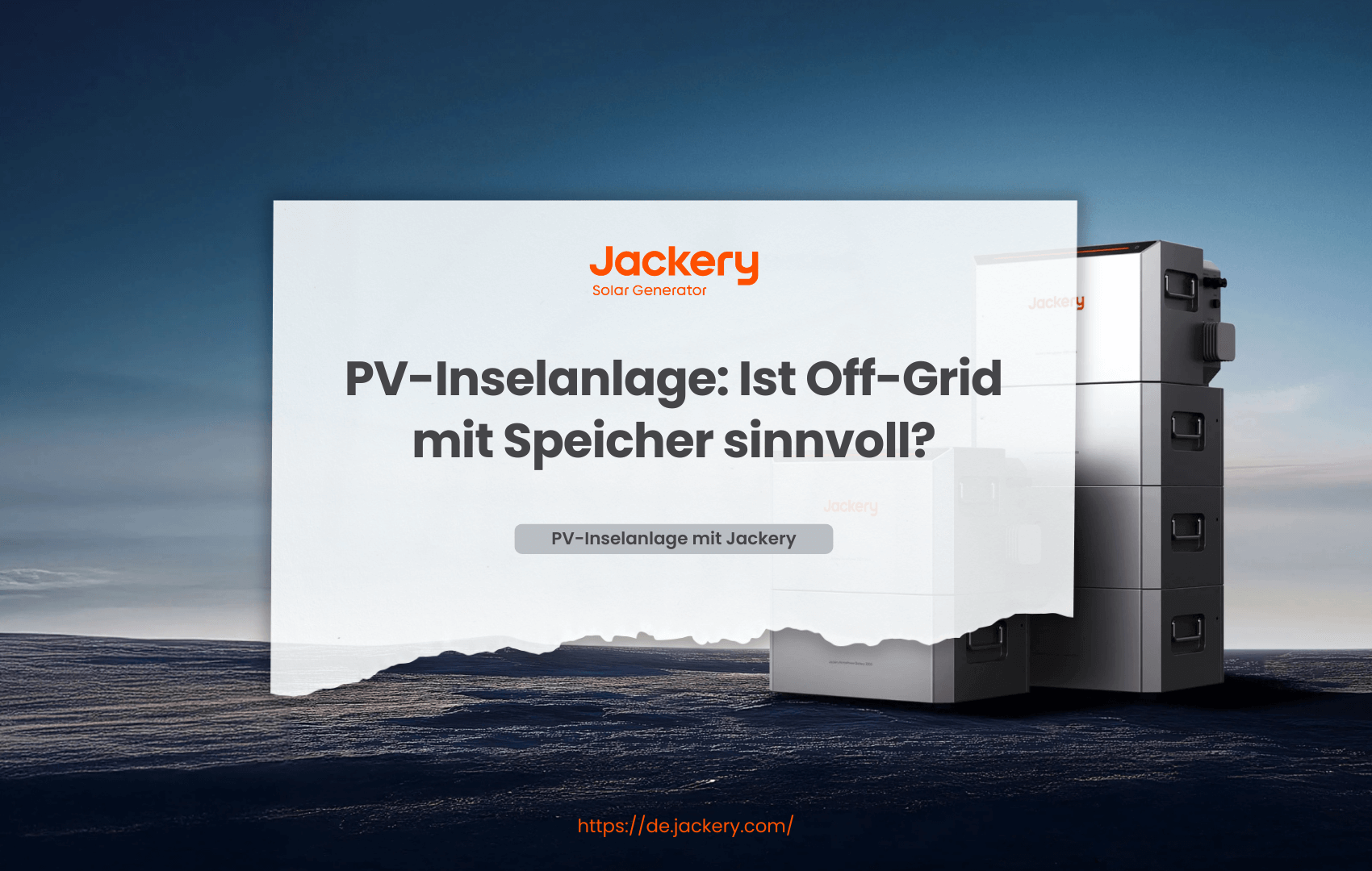 PV-Inselanlage: Ist Off-Grid mit Speicher sinnvoll?