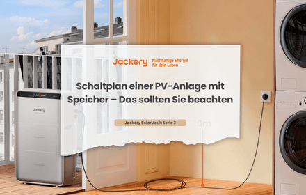 schaltplan einer balkonkraftwerk mit speicher
