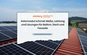 Solarmodul schmal
