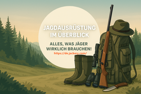 jagdausrüstung checkliste und empfehlungen