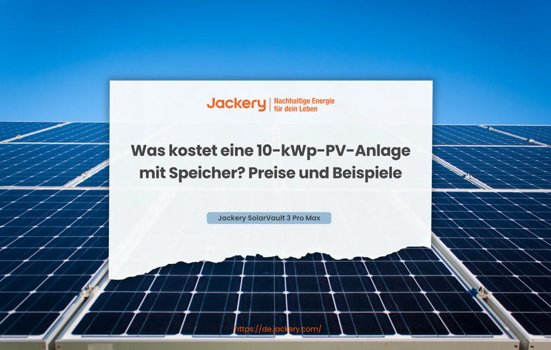 Was kostet eine 10-kWp-PV-Anlage mit Speicher