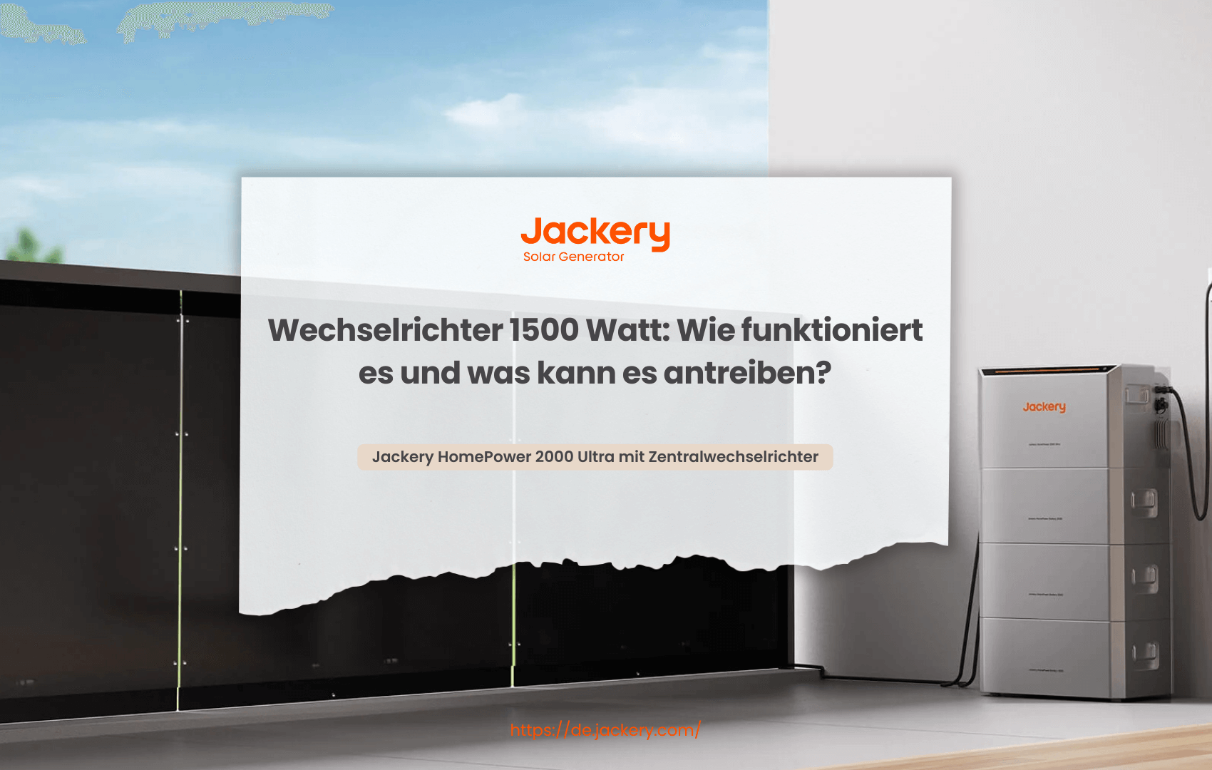 Wechselrichter 1500 Watt: Wie funktioniert es und was kann es antreiben?