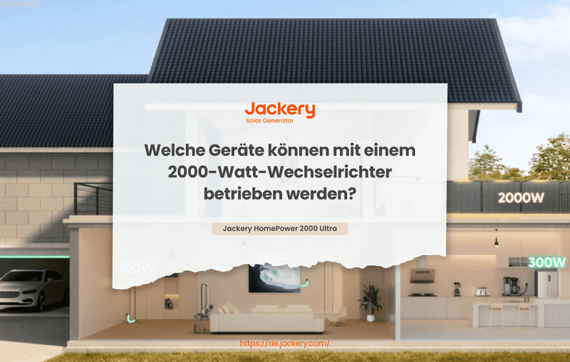 welche geräte können mit einem 2000-watt-wechselrichter betrieben werden