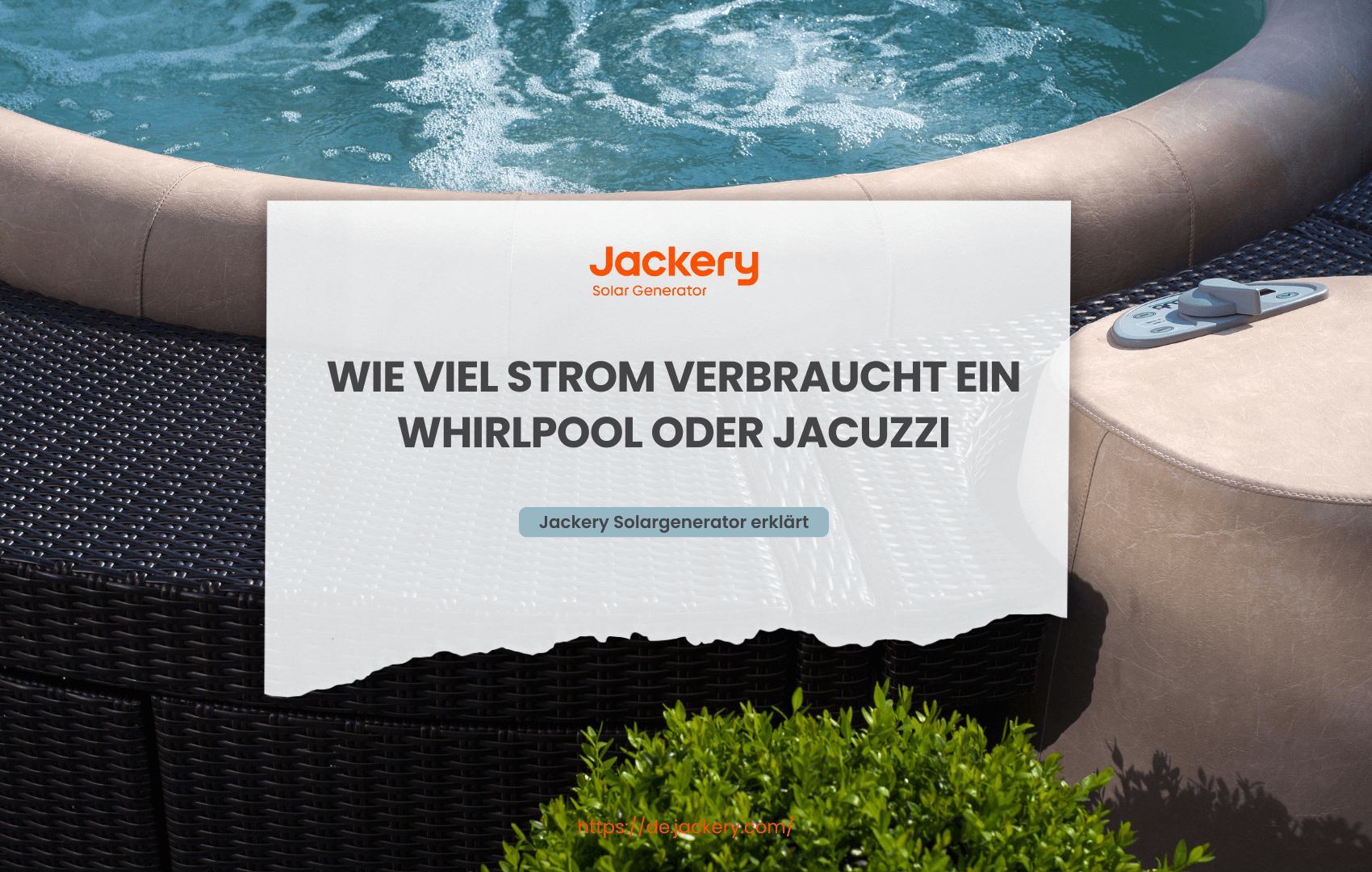 Wie viel Strom verbraucht ein Whirlpool oder Jacuzzi?