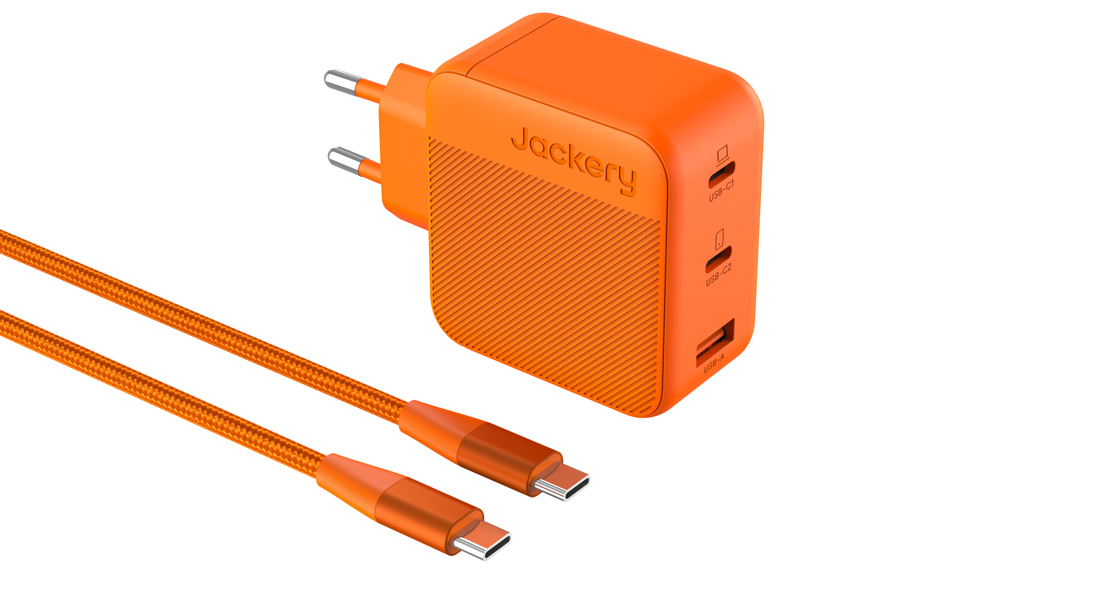 102 W GaN 3‑Port Schnellladegerät