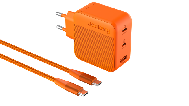 102 W GaN 3‑Port Schnellladegerät