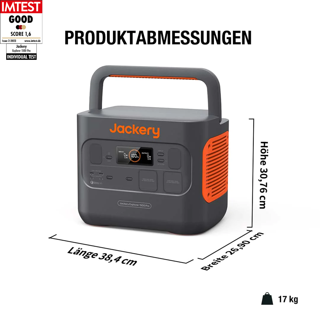 Jackery Solargenerator 1500 Pro