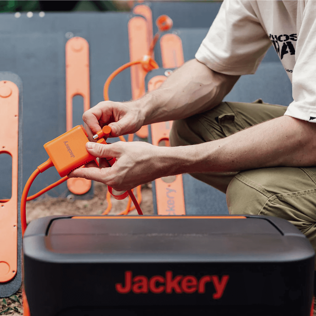 Jackery Solarpanel-Anschluss
