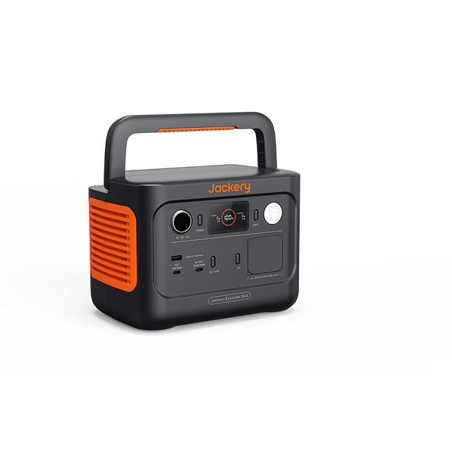 Jackery Explorer Tragbare Powerstation 240 v2 (Generalüberholt)