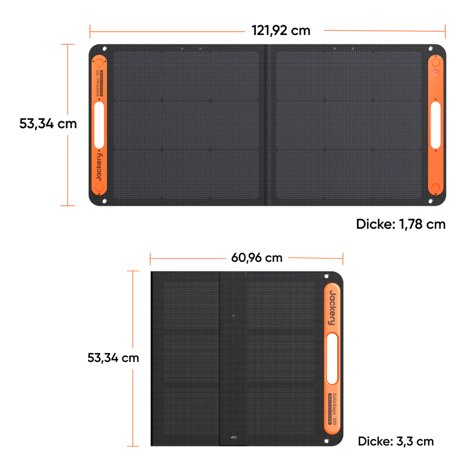 Jackery SolarSaga 100W Solarpanel