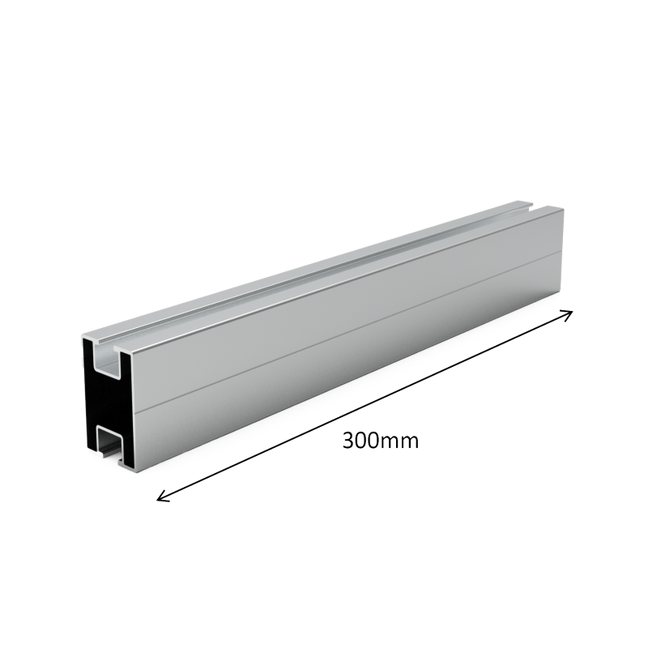 Solarpanelhalterung für Balkon für 1 Panel