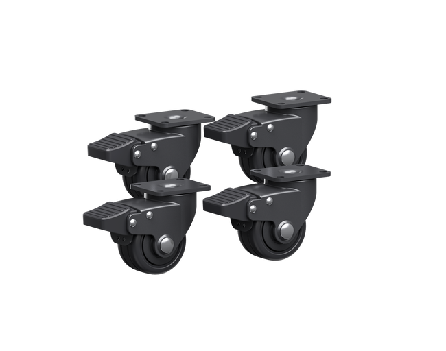 Jackery 4*SolarVault 3 Caster Wheels for 1 Base