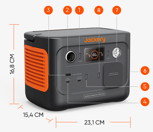 Jackery Solargenerator 300 Plus – Jackery Deutschland